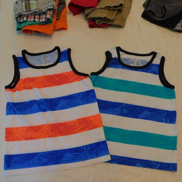 The Childrens Place Boys Printed Tank Top